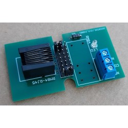 PŁYTKA UNIWERSALNA Z GNIAZDEM RJ45 pod PRZEKAZNIK RM85