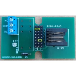 PŁYTKA UNIWERSALNA Z GNIAZDEM RJ45 pod PRZEKAZNIK RM85