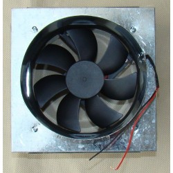 WENTYLATOR KANAŁOWY TURBINA KOMINKOWA 12V MOCNY