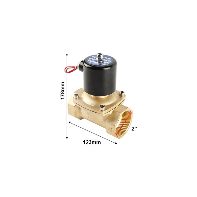 ELEKTROZAWÓR Z CEWKĄ 230V DN50 2 CALE