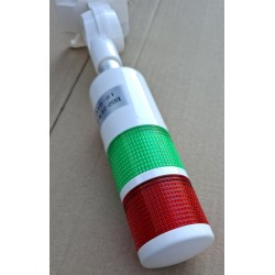 Kolumna Wieża Sygnalizacyjna LED 50mm - 2 moduły GR + BUZZER - 24V DC