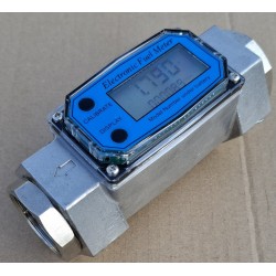 Przepływomierz elektroniczny miernik przepływu ilości predkości wody DN32