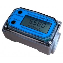 Przepływomierz elektroniczny miernik przepływu ilości predkości wody DN25 1 cal