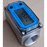 Przepływomierz elektroniczny miernik przepływu ilości predkości wody DN25 1 cal
