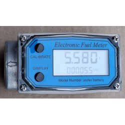 Przepływomierz elektroniczny miernik przepływu ilości predkości wody DN25 1 cal