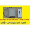 ZDALNE STEROWANIE 4 KANALOWE + PILOT   DUZY ZASIEG