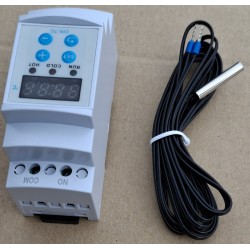 REGULATOR TEMPERATURY LED DIN TERMOSTAT -20+100'C