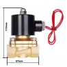 ELEKTROZAWÓR Z CEWKĄ 230VAC lub 24VDC  3/4'' zawór DN20