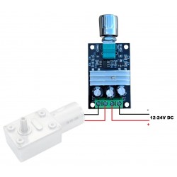 REGULATOR PREDKOŚCI SILNIKA 12-24V DC , MAX 2A   PWM
