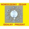 ELEGANCKI ZEGAR ŚCIENNY METALS