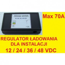 REGULATOR ŁADOWANIA 12-48VDC 70A ELEKTROWNIA WIATROWA