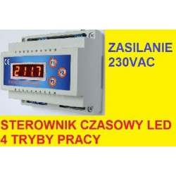 STEROWNIK CZASOWY WŁĄCZNIK 4 TRYBY np CYKLICZNY