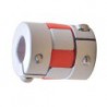 SPRZĘGŁO KŁOWE CNC BEZLUZOWE D25*L30 8x10 mm