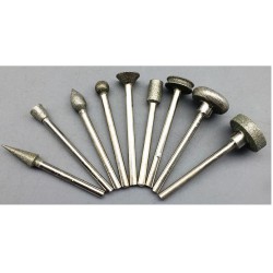 Frezy Pilniki diamentowe 50szt 3mm