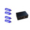 STROBOSKOP LED STROBOSKOPY DIODOWE TUNING 4 LAMPY