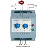 TERMOSTAT RÓŻNICOWY POMPA SOLARNY STEROWNIK 12V