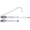 SIŁOWNIK ELEKTRYCZNY LINIOWY 12V 100mm MIKRO 50mm/sek