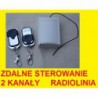 ZDALNE STEROWANIE 12V 2 KANALOWE + 2 PILOTY