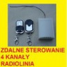 ZDALNE STEROWANIE 4 KANALOWE + 2 PILOTY RADIOLINIA