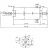 WRZECIONO DO FREZARKI 800W 12-110VDC ER11