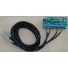 TERMOMETR PANELOWY 4 KANAŁOWY LCD DS18B20 w OBUDOWIE