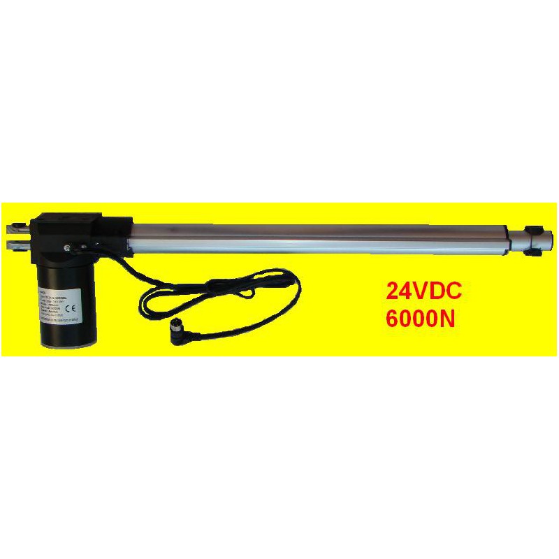 SIŁOWNIK NAPĘD ELEKTRYCZNY 6000N 24V SILOWNIK